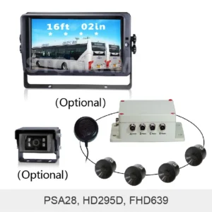 1080P Visual and Ultrasonic Reversing Radar System